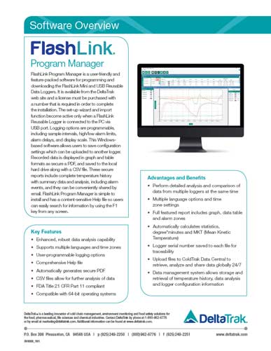 Download FlashLink Program Manager Software Overview