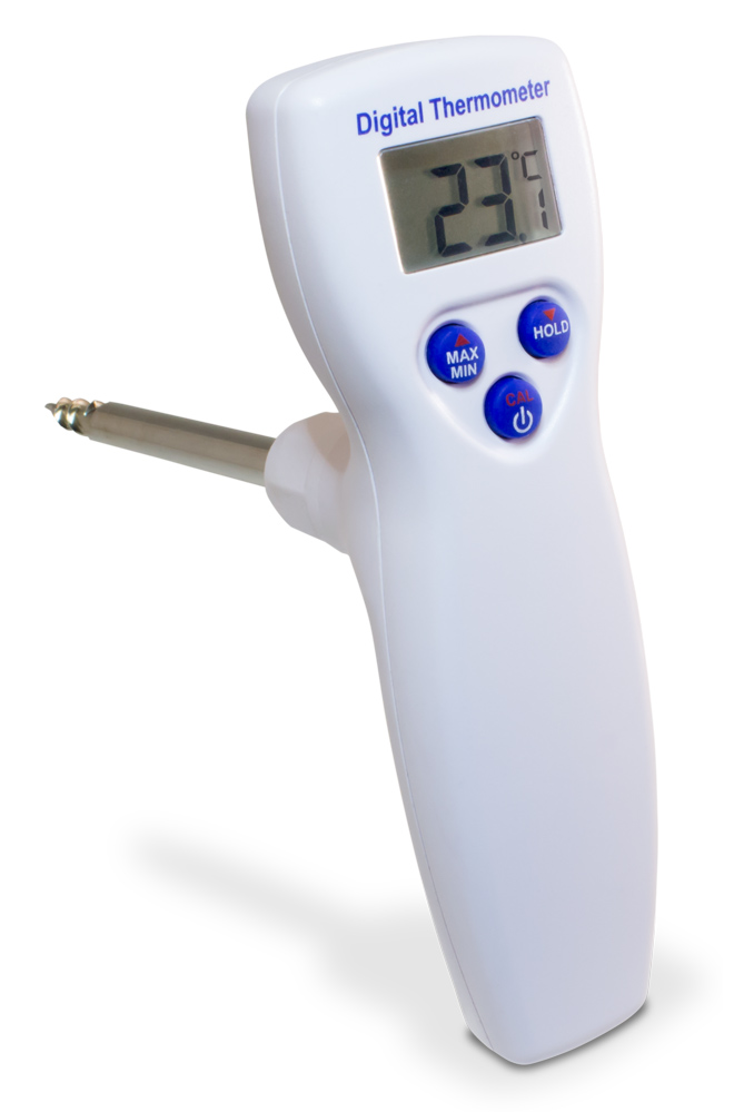 FlashCheck Ruggedized Screw Tip Digital Thermometer