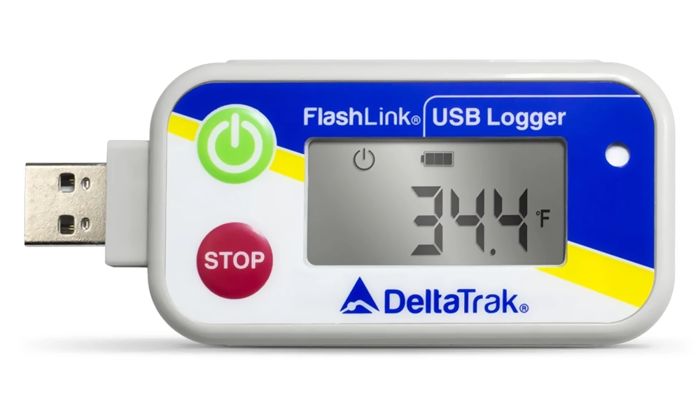 FlashLink® USB Reusable Data Logger, Internal Temperature & Humidity Sensor, Model 20248