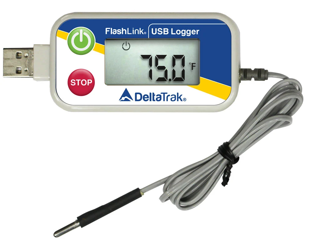 FlashLink® Reusable USB Data Logger with External Probe, Model 20903
