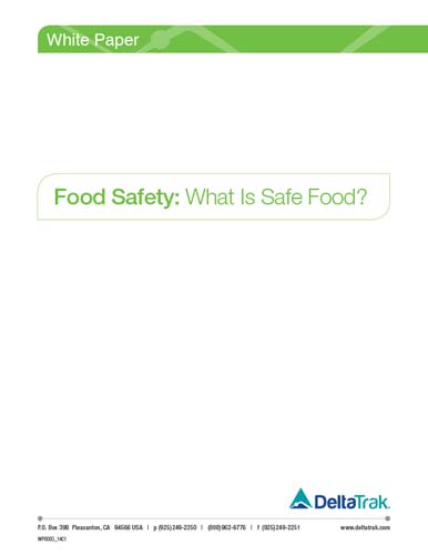 Food Safety: What is Safe Food